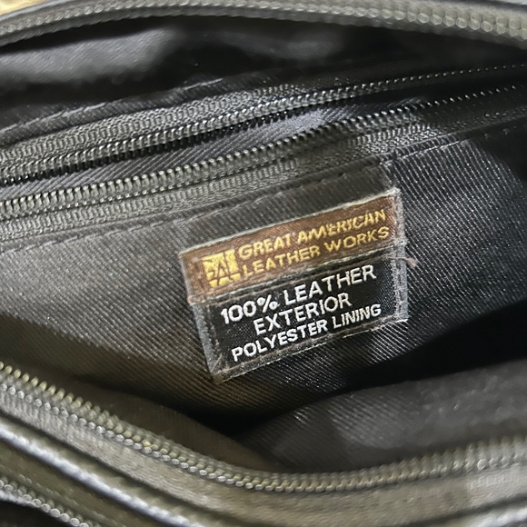 Great American Leather Bag - Picture 1 of 4